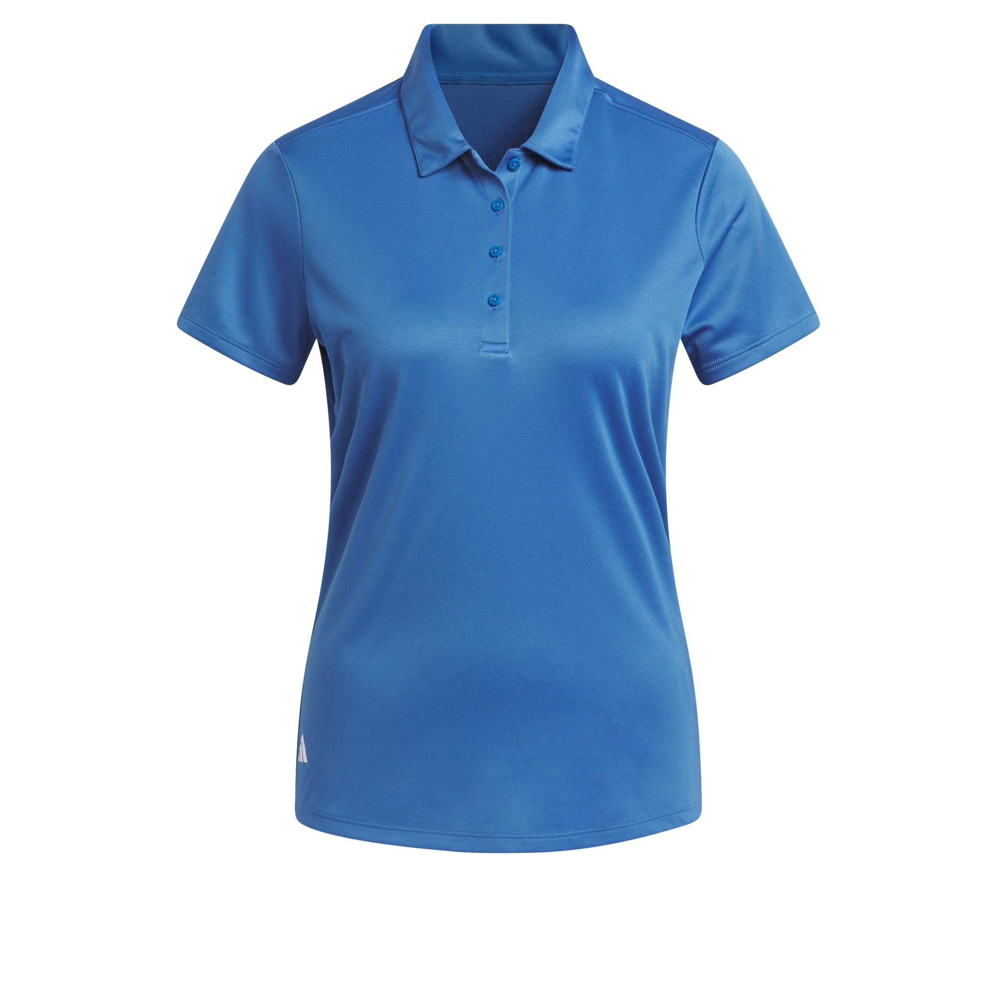 adidas Femme Women's Solid Performance Short Sleeve Polo Shirt