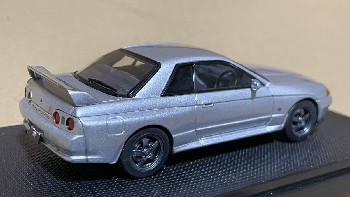 エブロNISSAN SKYLINE GT-R(R32) Ebbro 1:43 Nissan Skyline GT-R (R32) #2 Winner Fuji JGTC