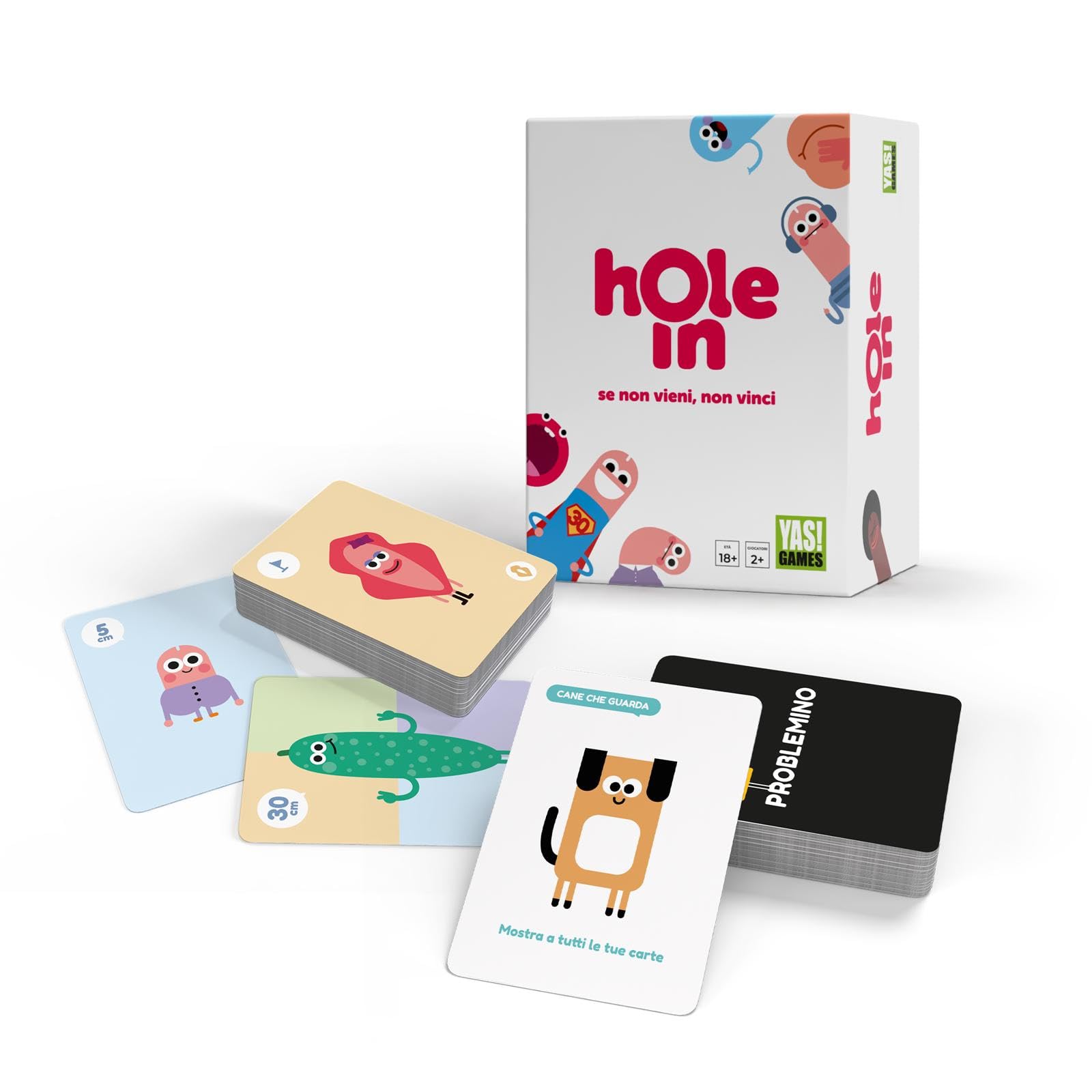 Rocco Giocattoli Yas Games Hole In, White, Pink and Blue, Piccolo - Image 2