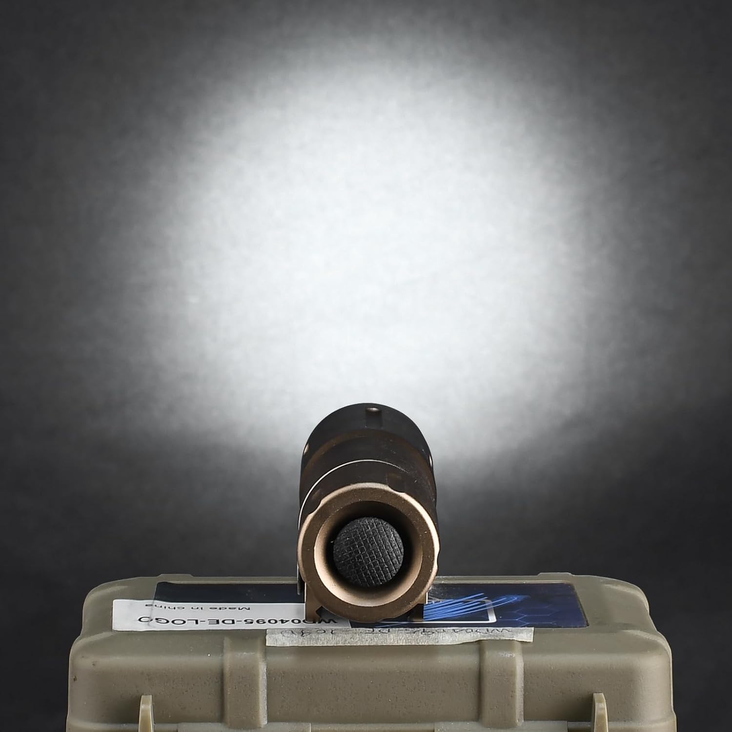 1000 Lumens Tactical Flashlight, Picatinny Flashlight with Constant momentary 2 Modes, Suitable for 20mm Picatinny Rail