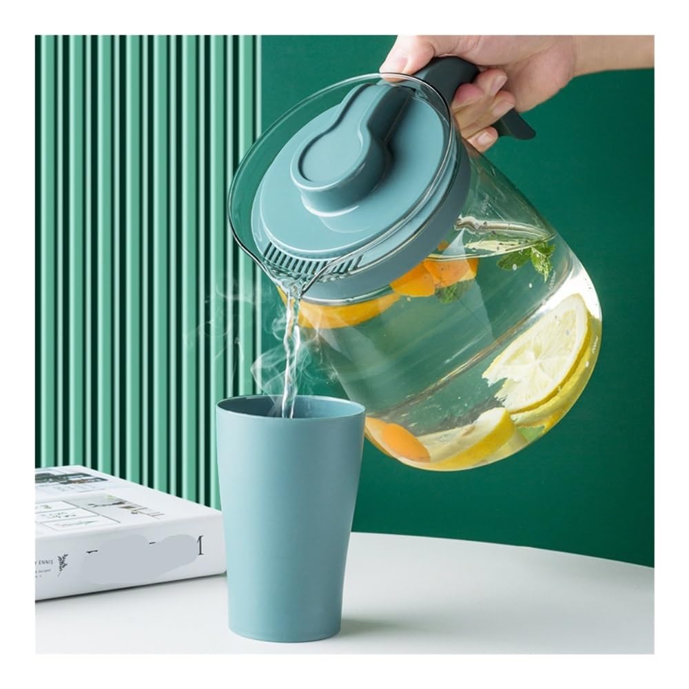 Teekanne, Großer Kaltwasserkessel for den Heimgebrauch - Teekanne aus Glas(L)