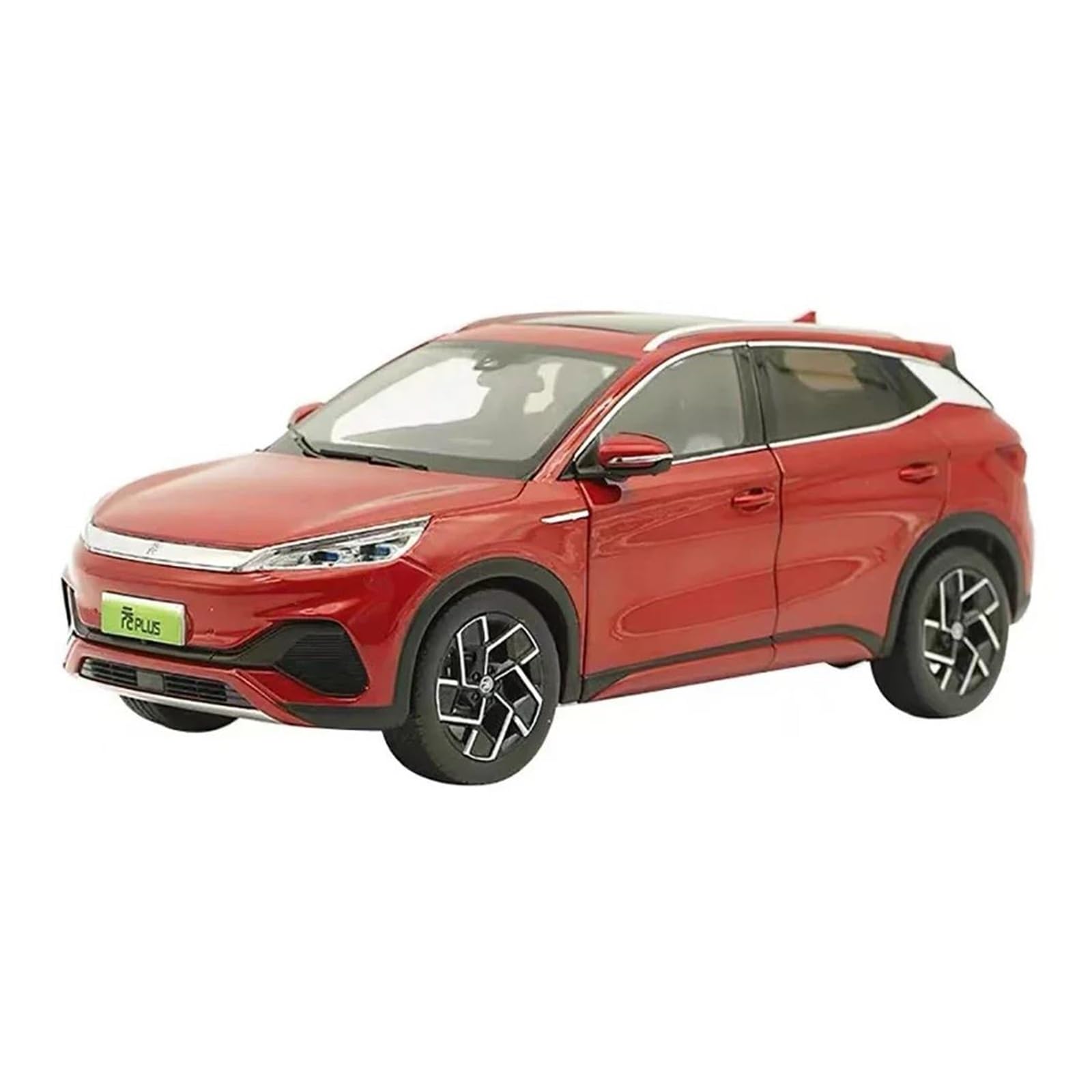 Metallo Scala Replica 1 18 Per BYD Yuan PLUS Fuoristrada Piccolo SUV Modello Auto Lega Pressofusa Serie Arredamento per la Casa Hobby Veicoli Giochi Set