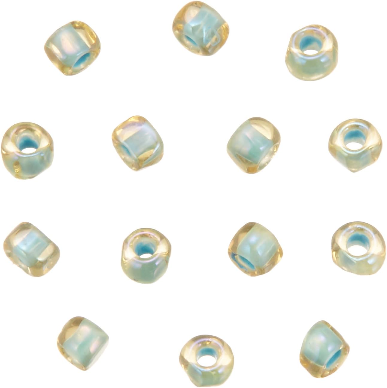TOHO CR-952 Three Cut Beads, Thread Threading Beads, Outer Diameter Approx. 0.09 inches (2.2 mm), 3.3 ft (1 m)