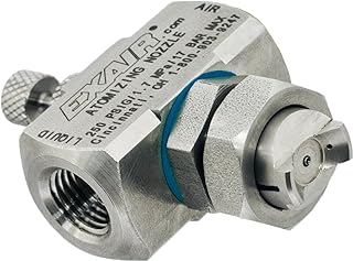 EXAIR EF1030SS Atomizing Nozzle, 14.0 GPH Maximum Flow Rate, 53.0 LPH Max