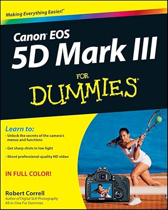 Canon EOS 5D Mark III For Dummies book cover