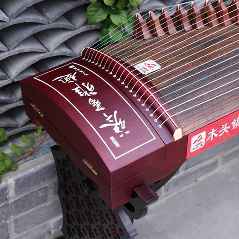 JITEM Guzheng, Traditional Chinese 21-String Instrument, Handmade Solid Wood Performance-Grade Guzheng, Suitable for Beginners and Professionals(Color:5)
