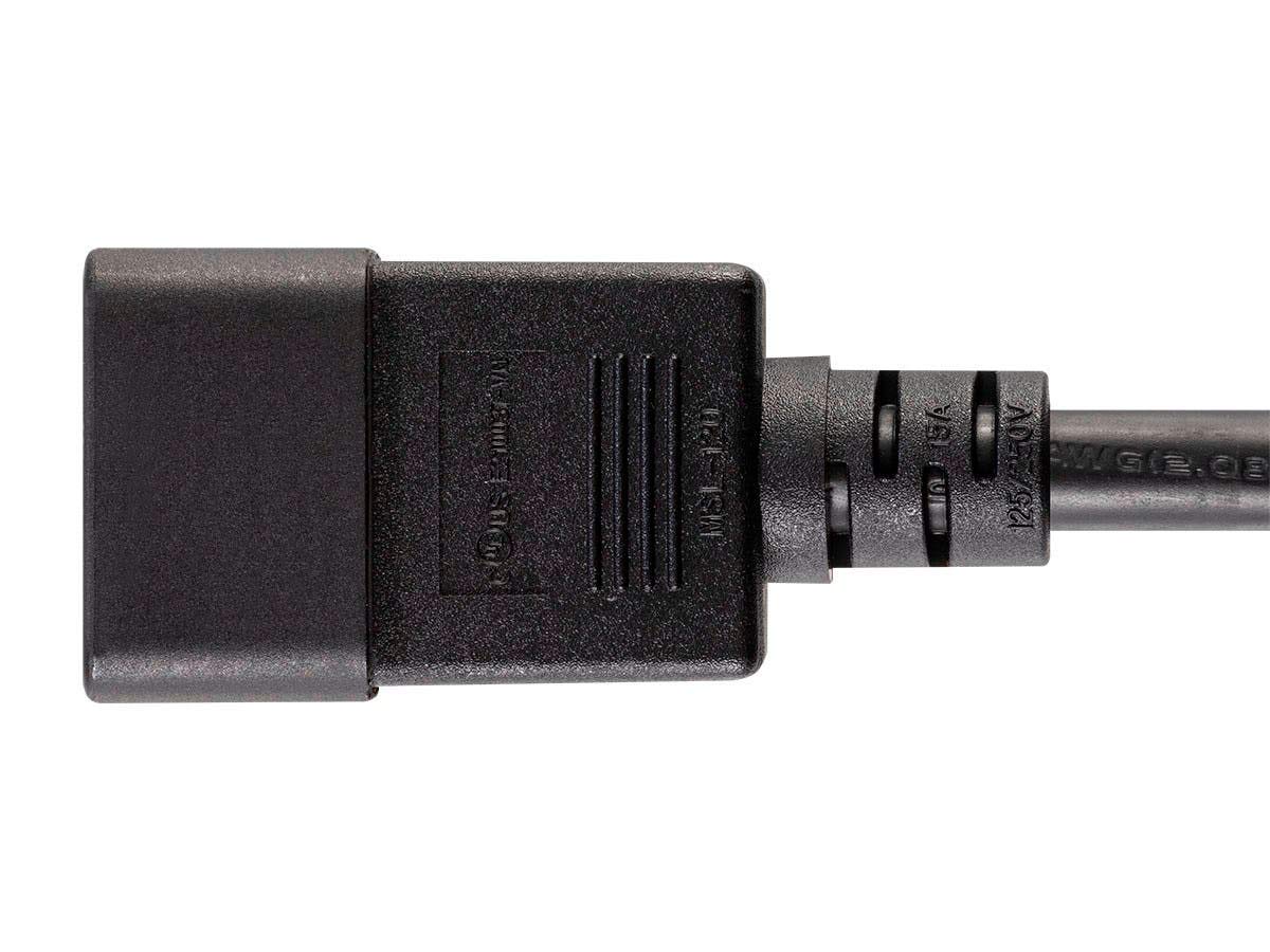 Monoprice 140131 Extension Cord, Black
