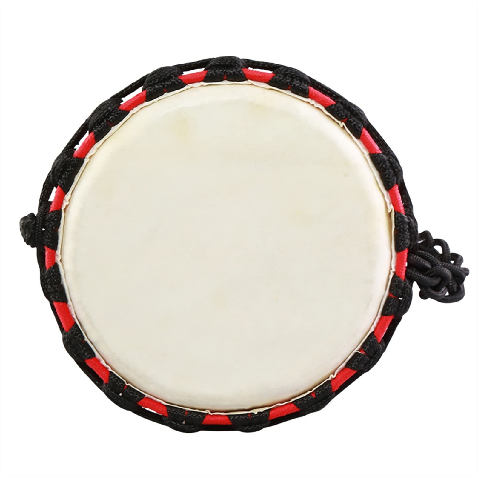 FLFL Djembe Tambor Djembe Pintado De 8 Pulgadas para Niños Principiantes Jugando A La Pandereta De Madera De Piel De Cabra
