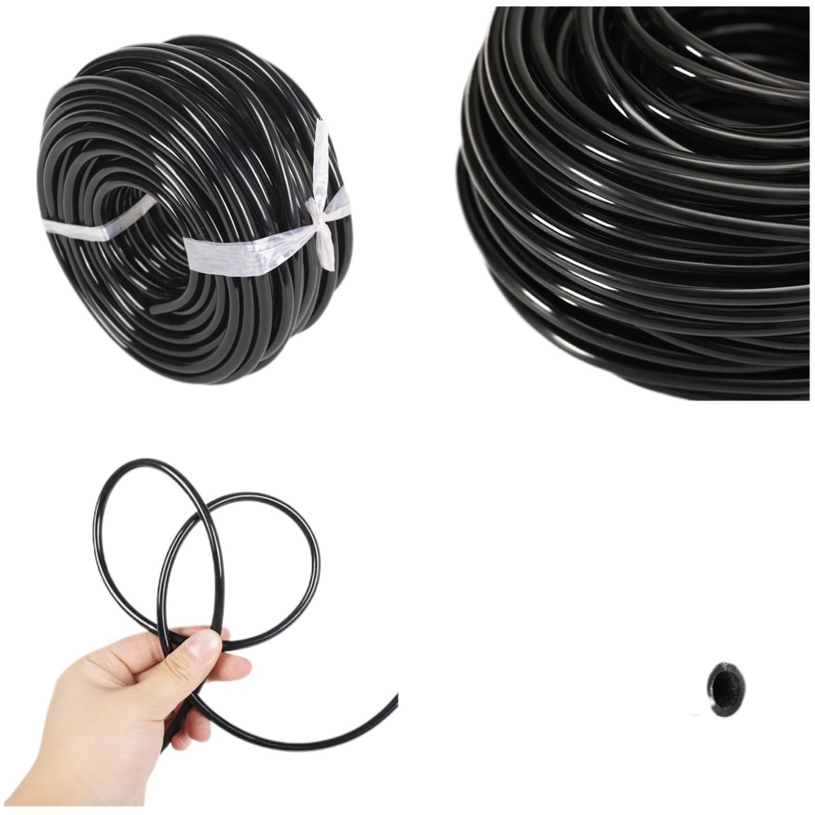 Tuyau d'arrosage 1/4 ", tuyau d'égouttage 4/7mm, système de Micro-Irrigation for jardinage