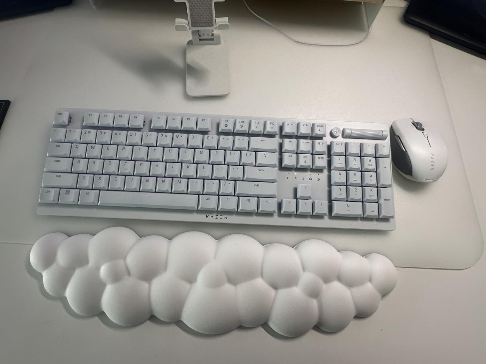 Ausale Ergonomic Keyboard Wrist Rest, High Density Memory Foam Keyboard