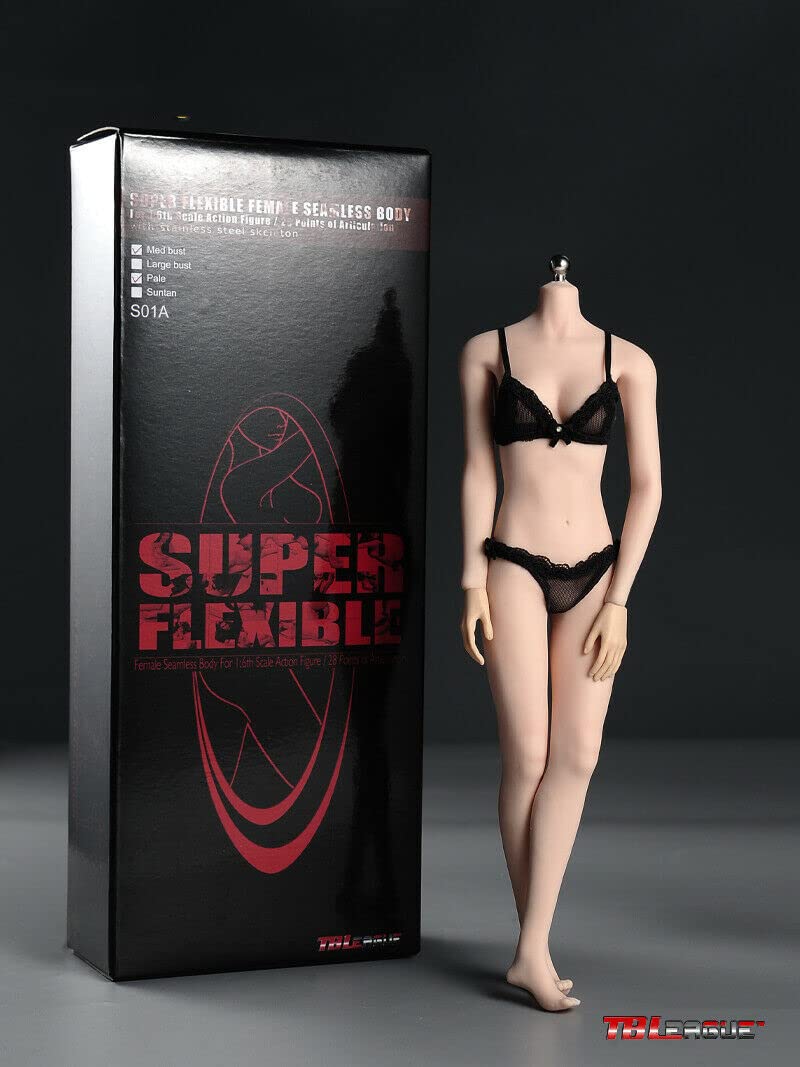 Poupée sans couture hyper flexible pour figurine articulée 30cm