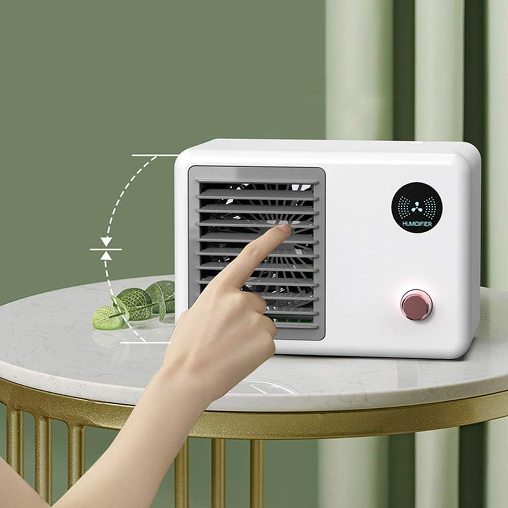Home Cooling Fan Air Humidifying Spray Fan Movable Desktop Small Fan