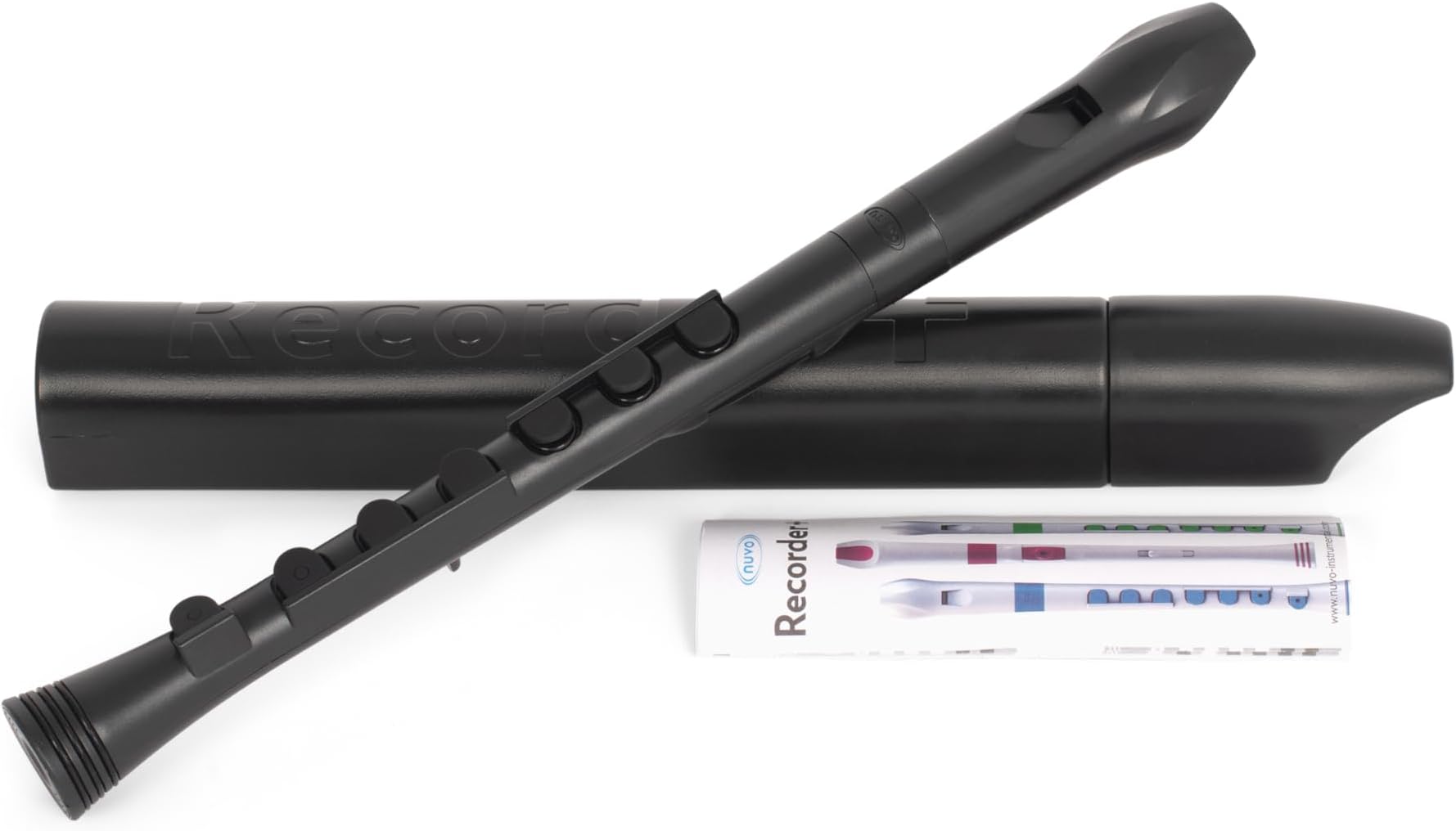 N320RDBBK Recorder Plus with Black Trim, Black