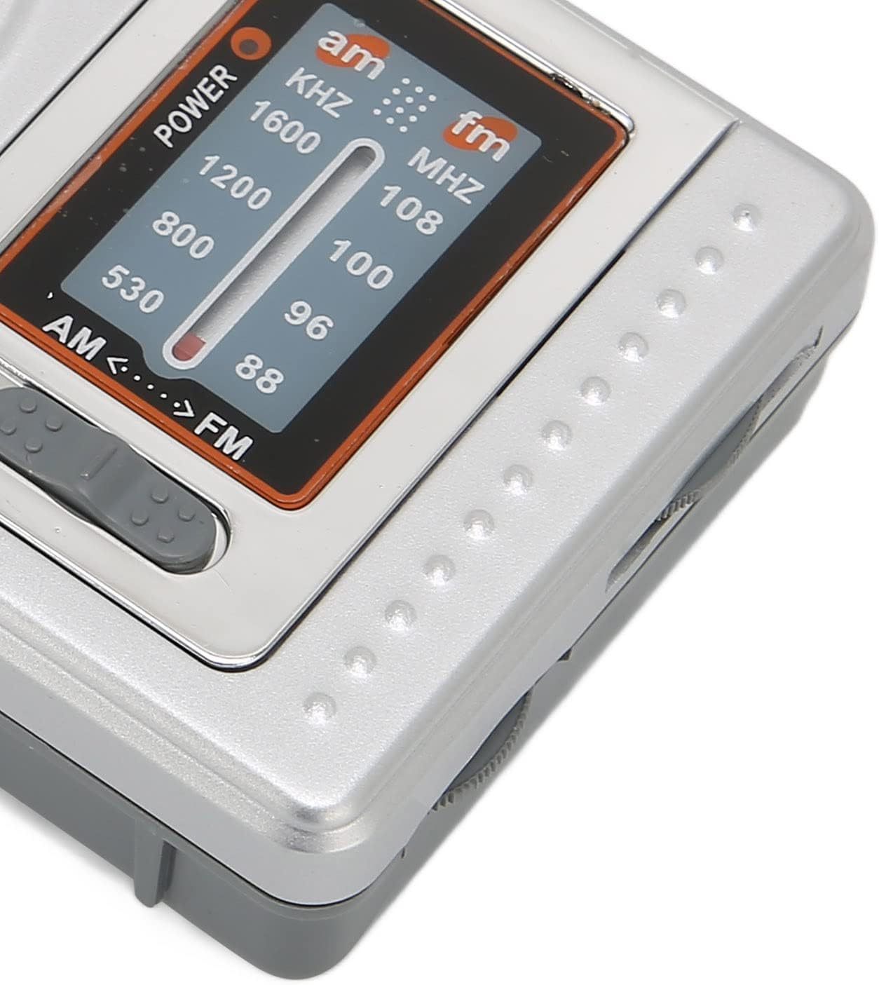 Bewinner AM/FM Portable Radio, 2AA Battery Operated Personal Radio with Long Range Reception, DSP Chip, Built-in Speaker for Home, Travel, Emergency