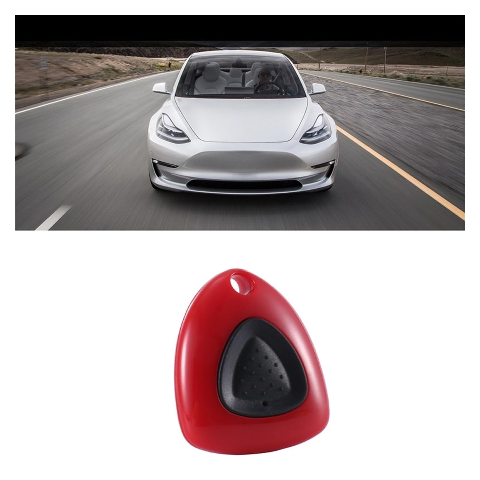 Pulsante di Ricarica for Auto Nuova energia del Telecomando for Aprire Il Chip del Coperchio della Porta Adatto for Tesla Adatto for Modello 3 Adatto for Y