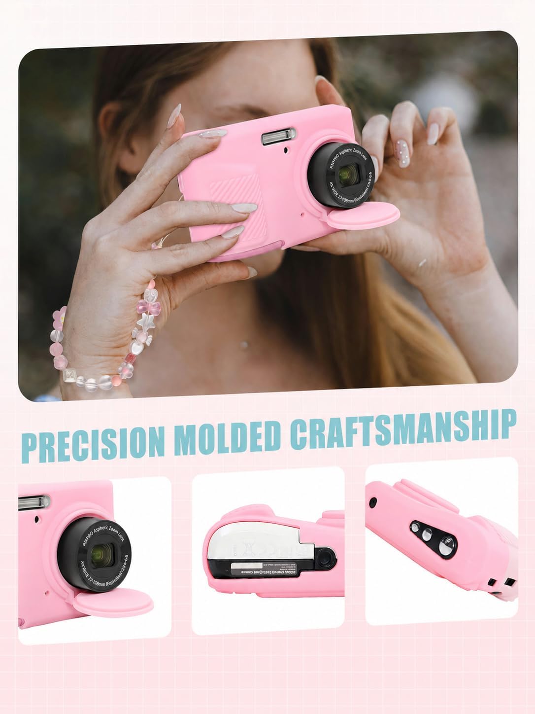 Camera Case for KODAK PIXPRO FZ45 with 2-Pack Screen Protector image 5