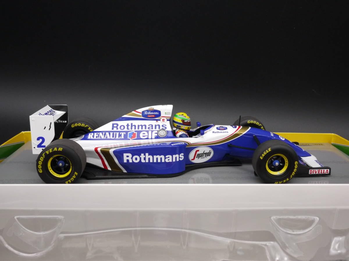 1/18 ウィリアムズ FW16 ラストレース Rothmans A.セナ 1/18 ウィリアムズ FW16 ラストレース Rothmans A.セナ