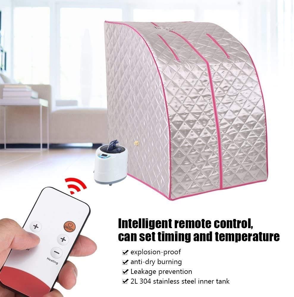 Amazon.co.jp: ポータブルスチームサウナ、軽量折りたたみ式サウナ