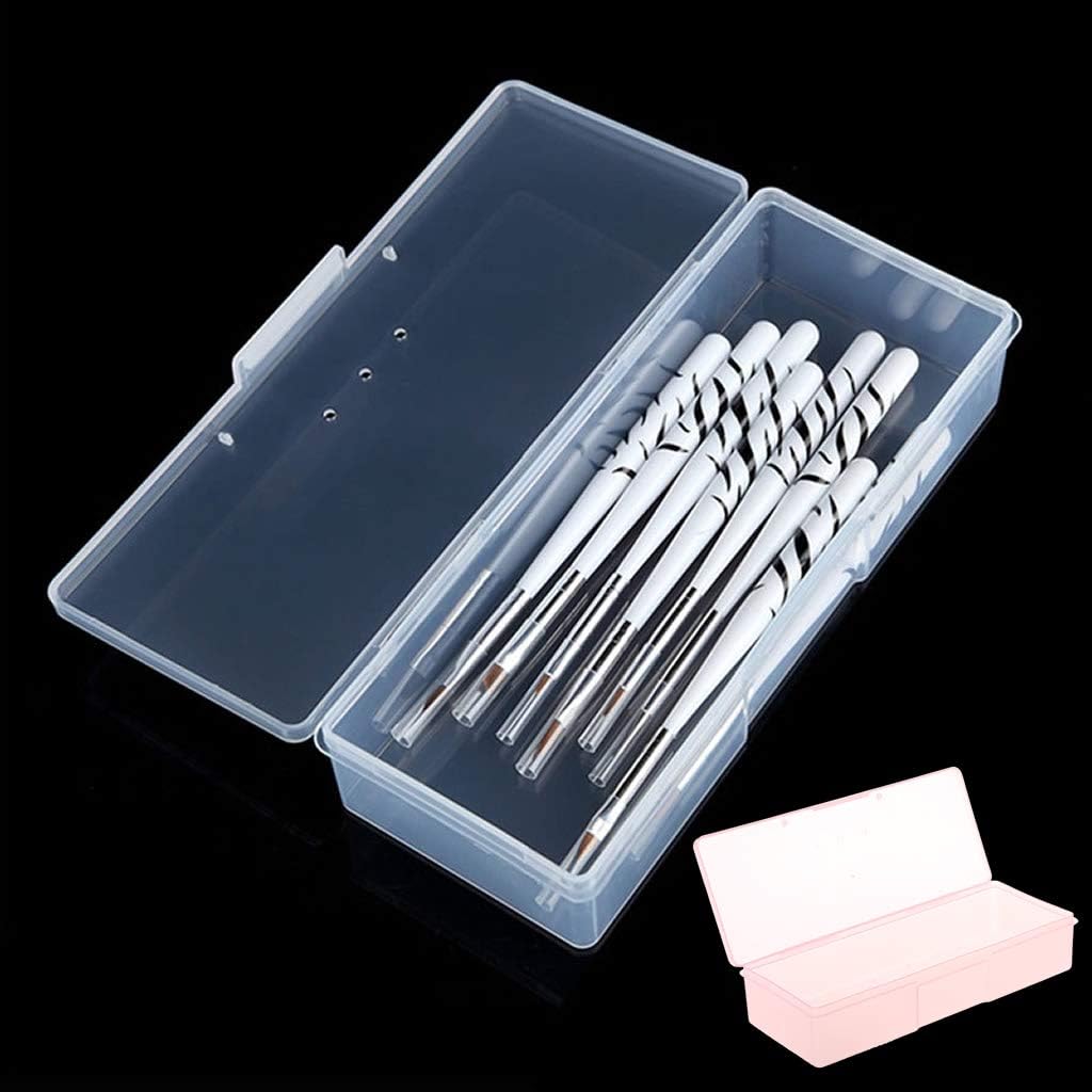 Empty Nails Storage Box Nails Storage Case Manicure Tools Organizers Art Tool Box Pedicure Tool for Woman Empty