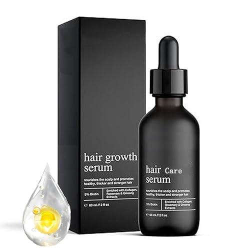 Dekohair Haarwuchsserum, Serum für graue bis schwarze Haare, Anti-Ausfall stärkt