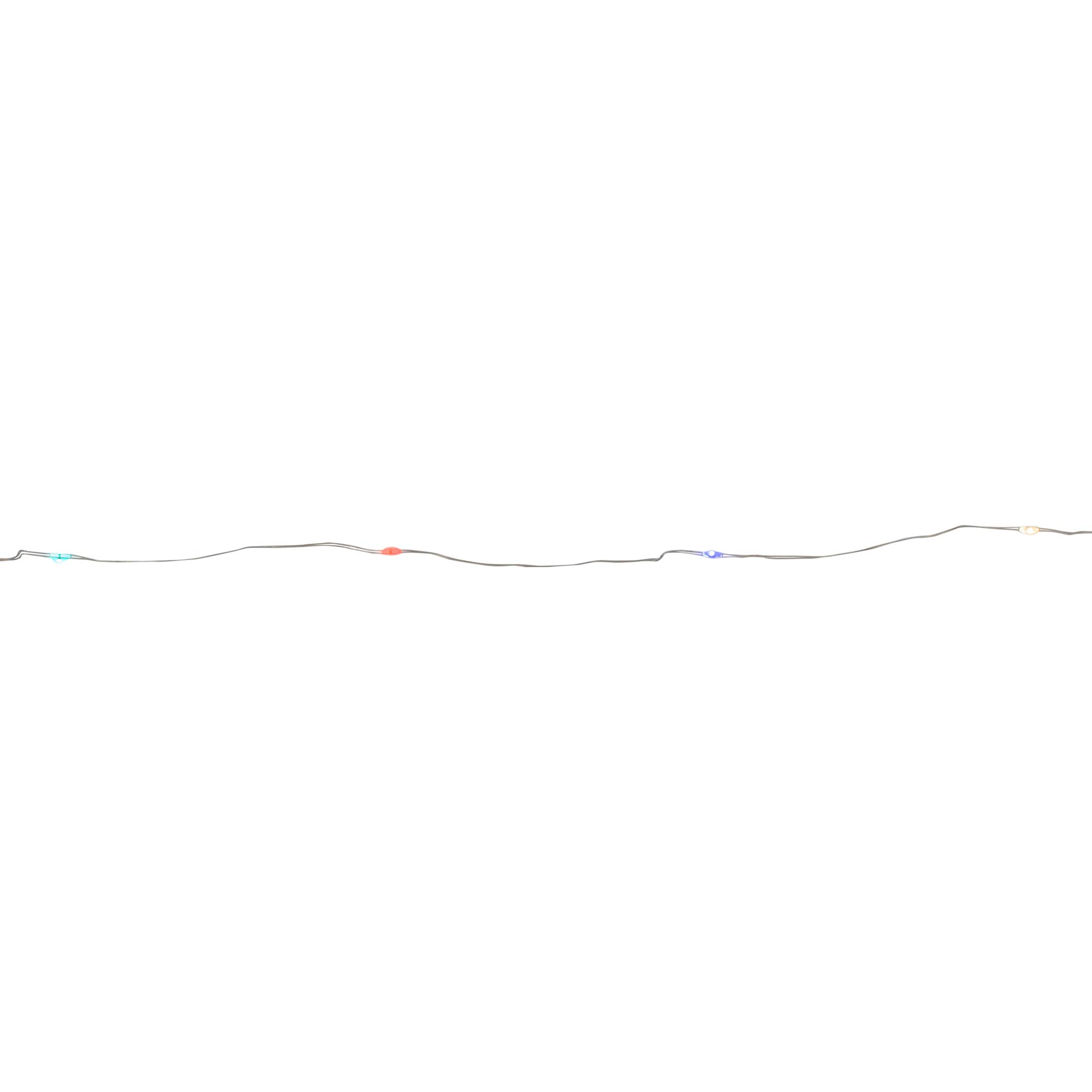 Roman 25L USB Multi Color Starry Light Silver Wire