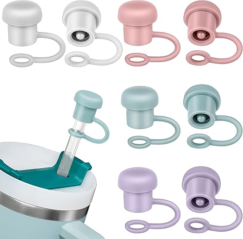 Miniatura 1 de 8 tapas de popote para Stanley Cup, popotes adecuados que van de 0.23 a 0.394 pulgadas, adecuado para Stanley, Simple Modern, Yeti, Owala, Hydro