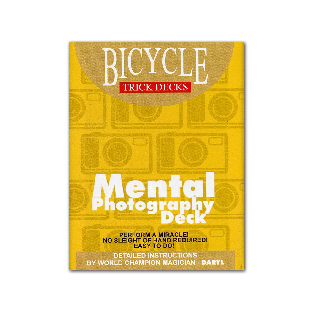 Mental Photo Deck Bicycle (Red) - Trick