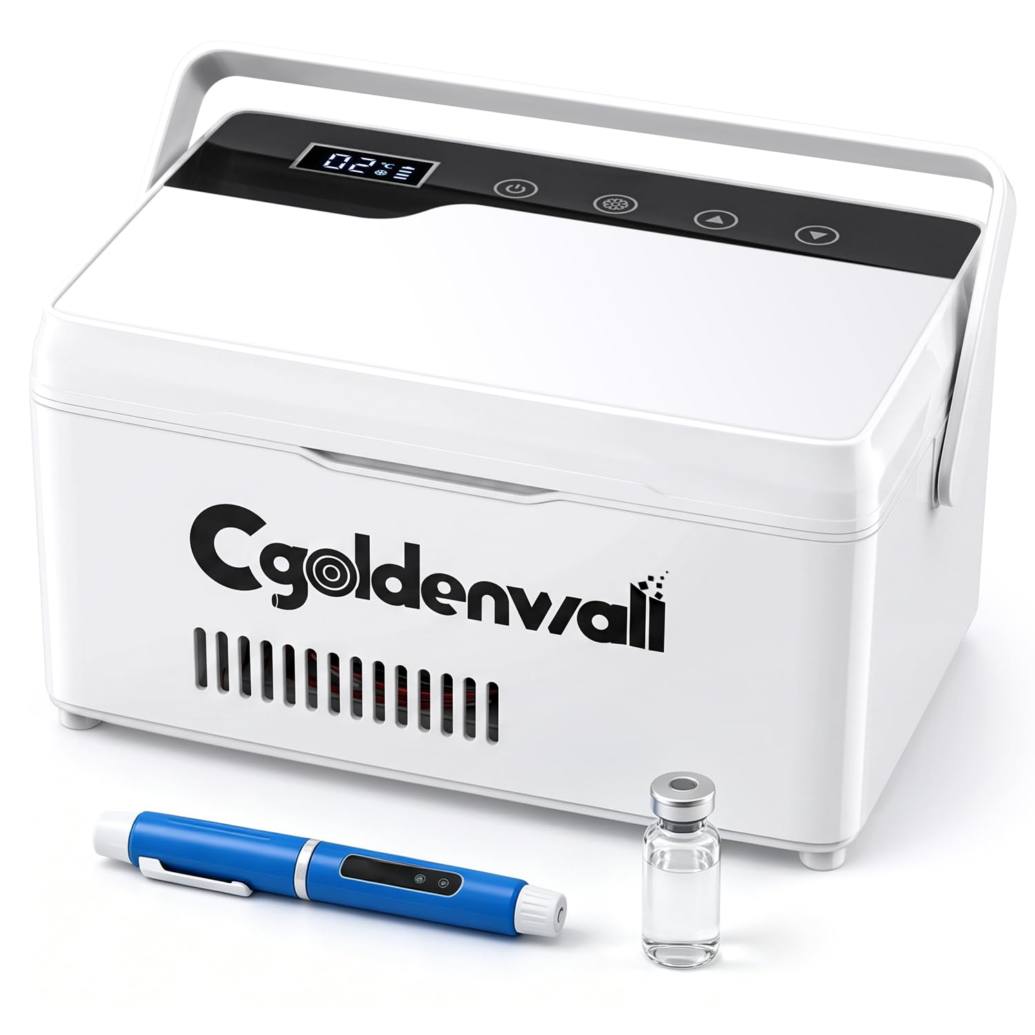 Photo 1 of CGOLDENWALL Insulin Cooler Box, Peptide Fridge, Mini Medicine Refrigerator