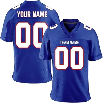 Custom Football Jersey, Football Uniform, Personalize Stitched Your Team Name and Number, Fans Gift Adult Youth