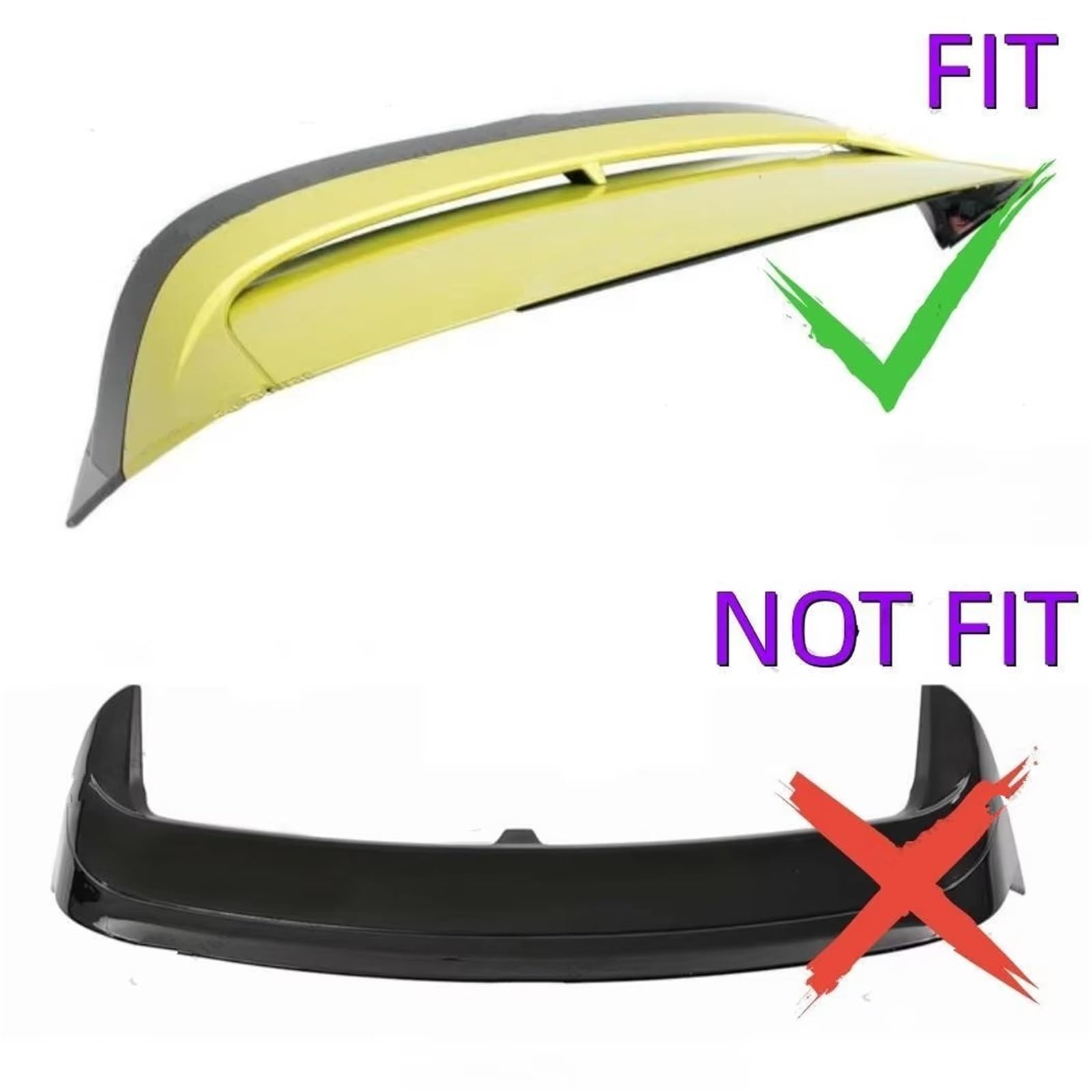 Schwanz Spoiler Flügel Für VW Für Golf MK8 R Wing