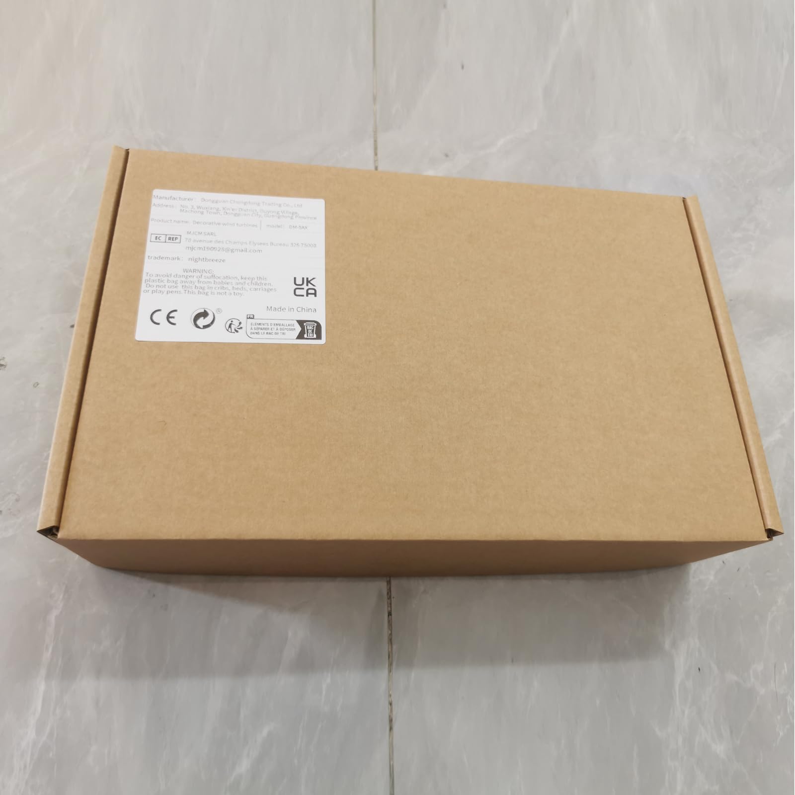 Kit generatore eolico piccolo fai-da-te, generatore eolico e mulino a vento con striscia luminosa | Decorazione da cortile, altezza 88 cm | Diametro 46 cm