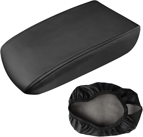Miniatura 8 de INTGET Funda para reposabrazos de consola central de coche para VW Volkswagen Jetta Accesorios 2012 2013 2014 2015 2016 20172018 Funda de asiento de