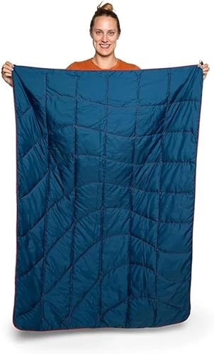 Miniatura 5 de Rumpl The NanoLoft - Manta hinchada  Manta de campamento para interiores y exteriores para viajes, picnic, viajes a la playa, conciertos, 32 x 52