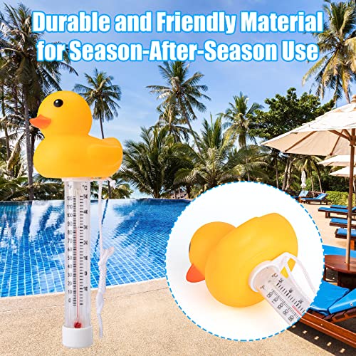 Pool Thermometer, Floating Swimming Pool Thermometer, Pool Accessories, Aquarium Thermometer For Outdoor & Indoor Swimming Pools Spas Hot Tubs Aquarium By Aiktryee #TOP4