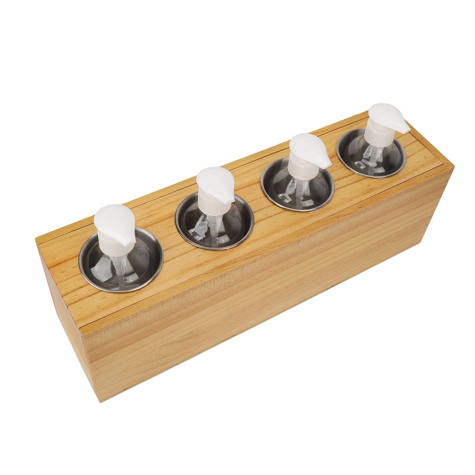 Chauffe-huile électrique pour huiles de massage, 4 bouteilles à température constante, chauffage rapide, chauffe-lotion détachable, fonctionnement facile