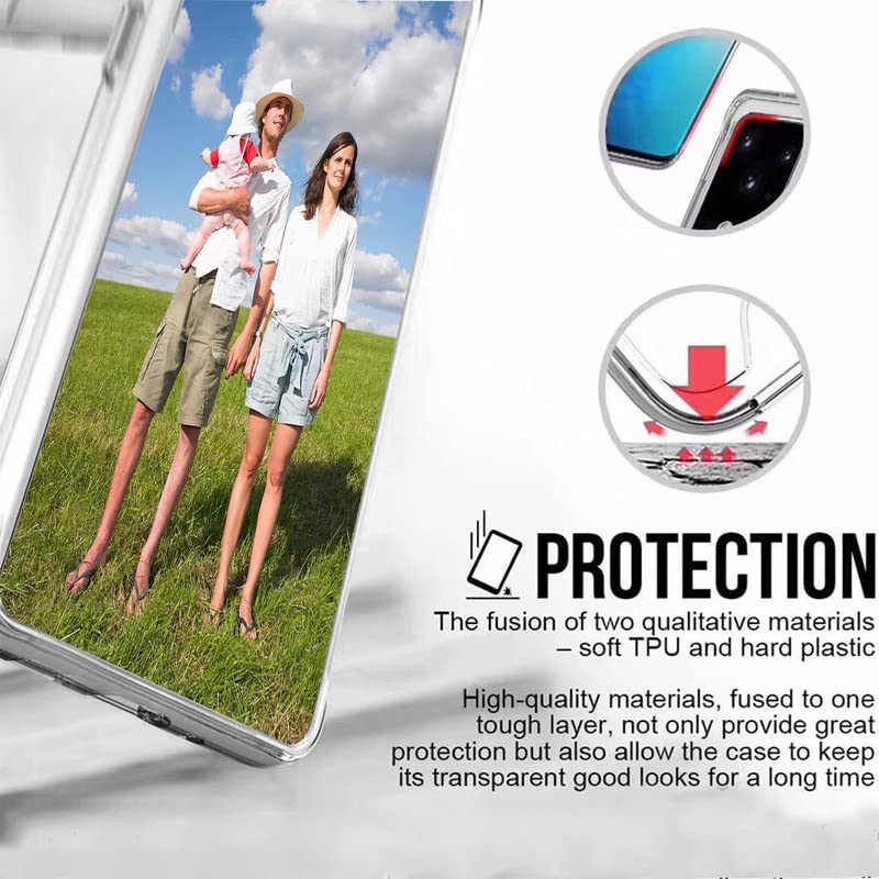 Trasparente Personalizzata Custodia per Motorola Edge 50