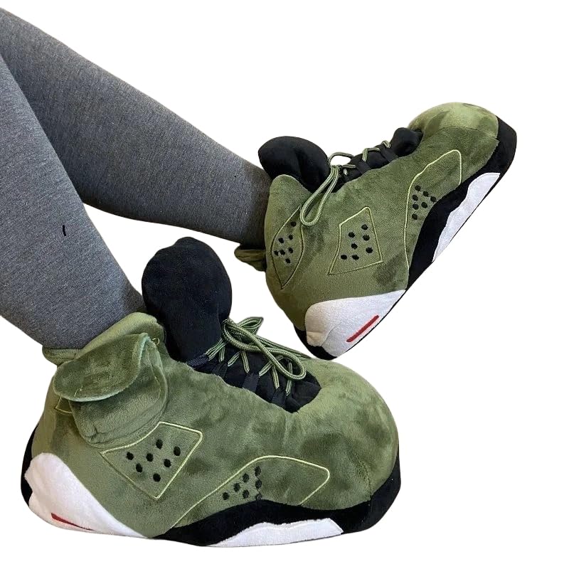 ZONTO Pantofole Pantofole di Cotone Scarpe di Cotone Inverno Scarpe Pane Caldo Dormitorio-M,Adulto (35-43 Iarde)