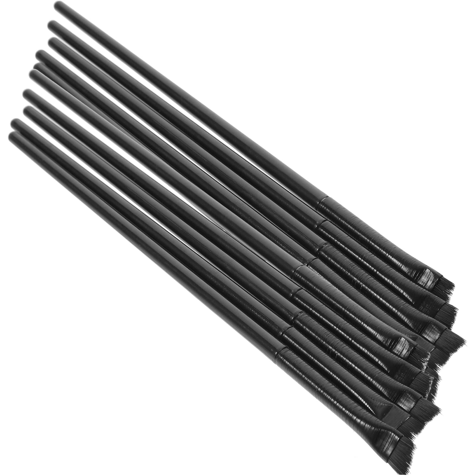 FRCOLOR 5 Set Di Pennelli Per Il Trucco Di Set Di Pennelli Per Ombretto Eyeliner Sopracciglia E Set Di Pennelli Per Eyeliner Angolati Per Donna 12 Pezzi*5
