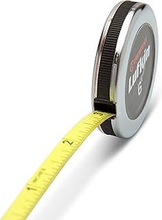 Lufkin Crescent Lufkin 1/4" x 6' Executive Diameter Yellow Clad A19 Blade Pocket Tape Measure - W606PD