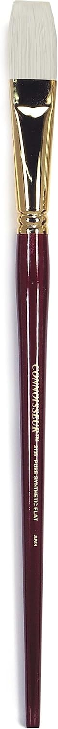 Connoisseur Pure Synthetic Bristle Brush, #12 Filbert, Model:2106-12