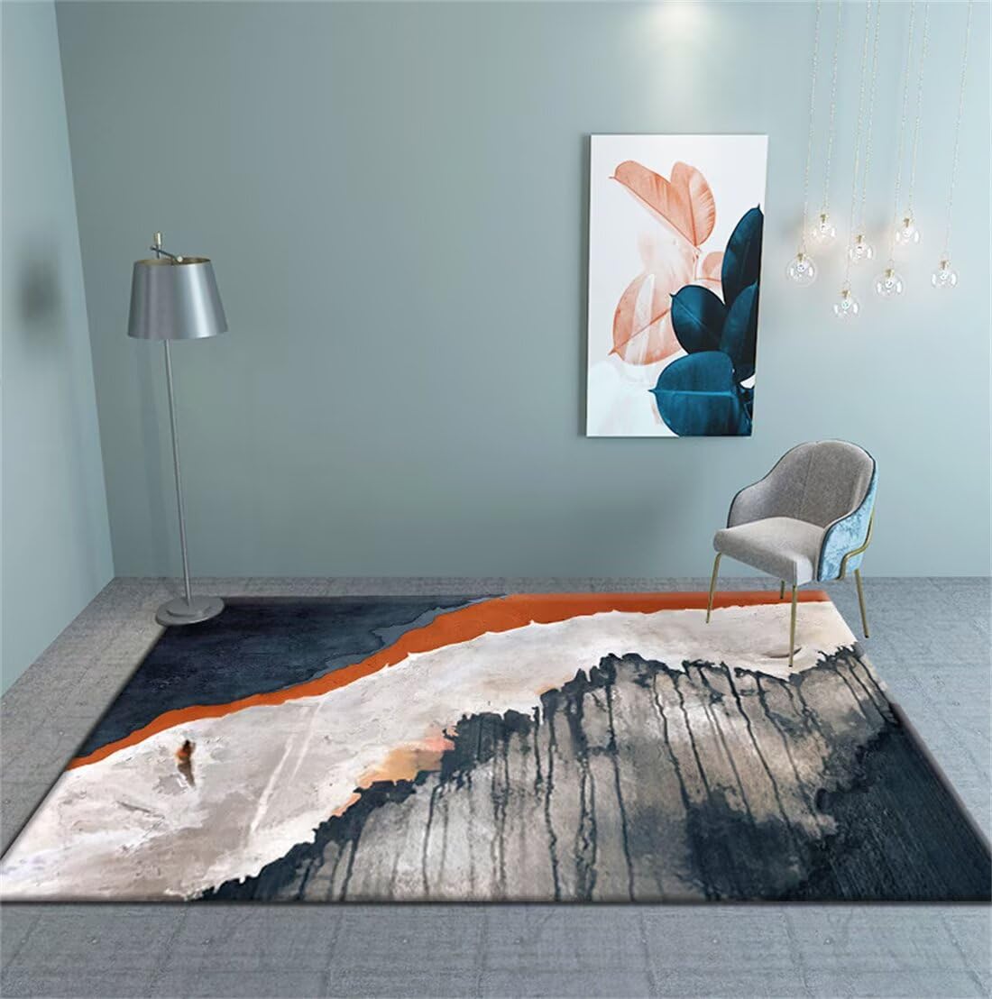 Tapis de chambre de filles super douce 70x140cm lavable et confortable
