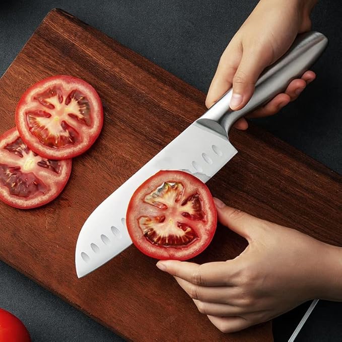 Set Cuchillos Cocina 7 Piezas Acero Inoxidable miniatura 4