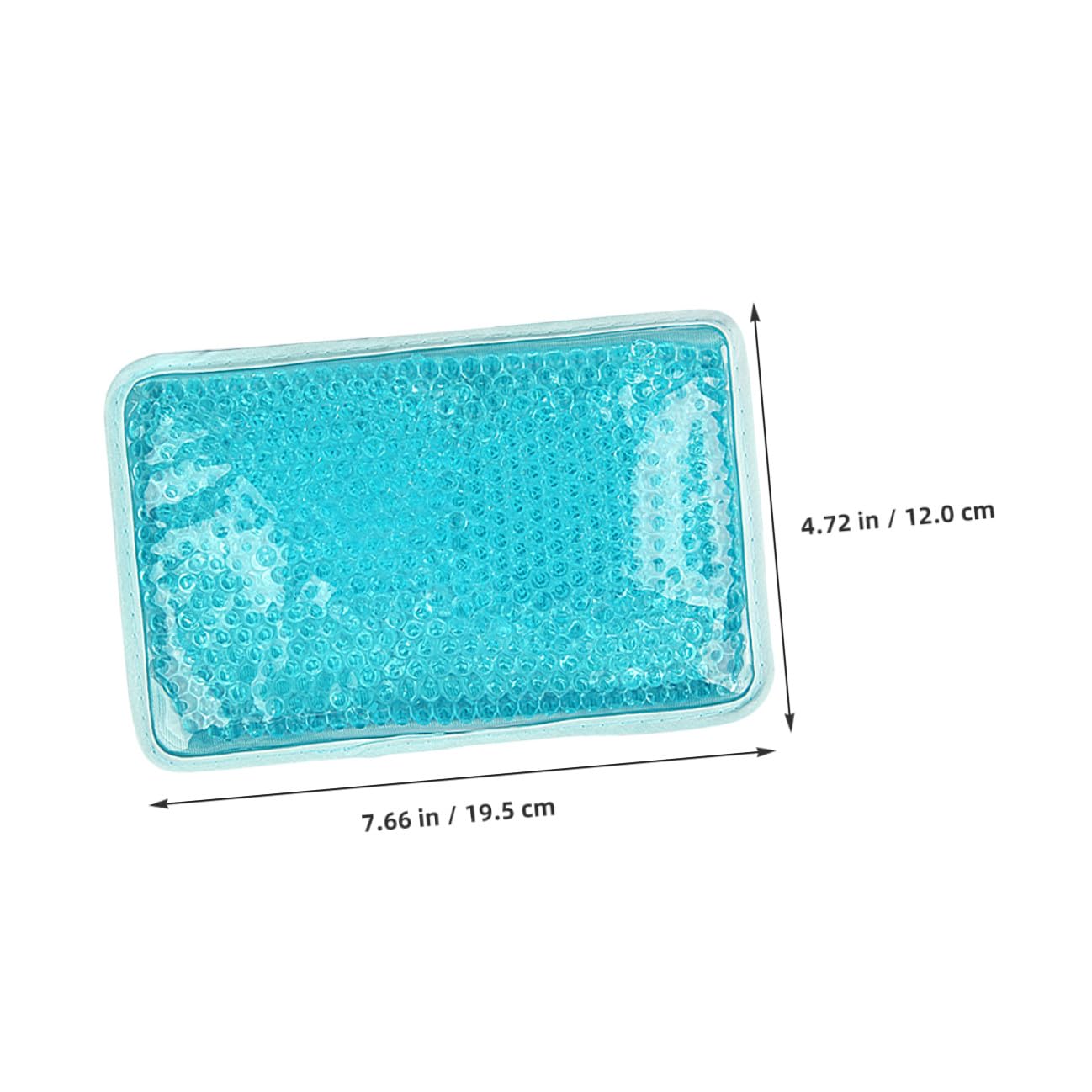 Ciieeo 3 Pezzi Impacchi Gel Riutilizzabili per Terapia Fredda e Calda per Vita e Parti del Corpo Cinturino Regolabile in Pvc e Cristallo Gel