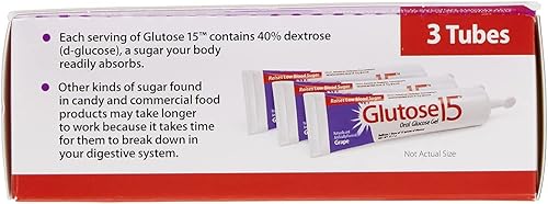 Miniatura 4 de TUBOS GLUTOSA GRAPE 3BX 0.53oz