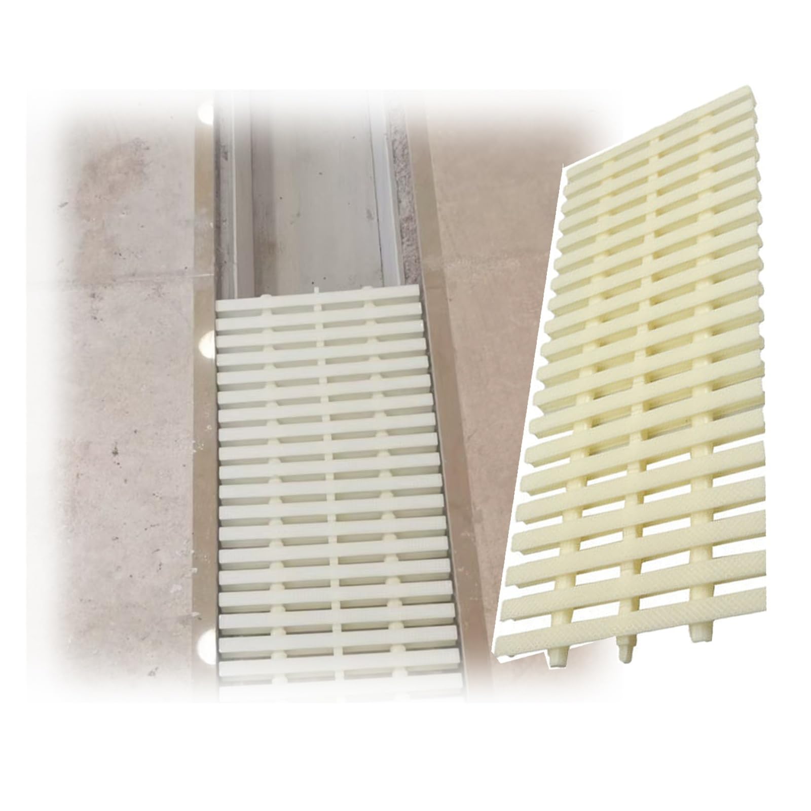 Système de grille de piscine dalles premium haute densité pour trottoirs