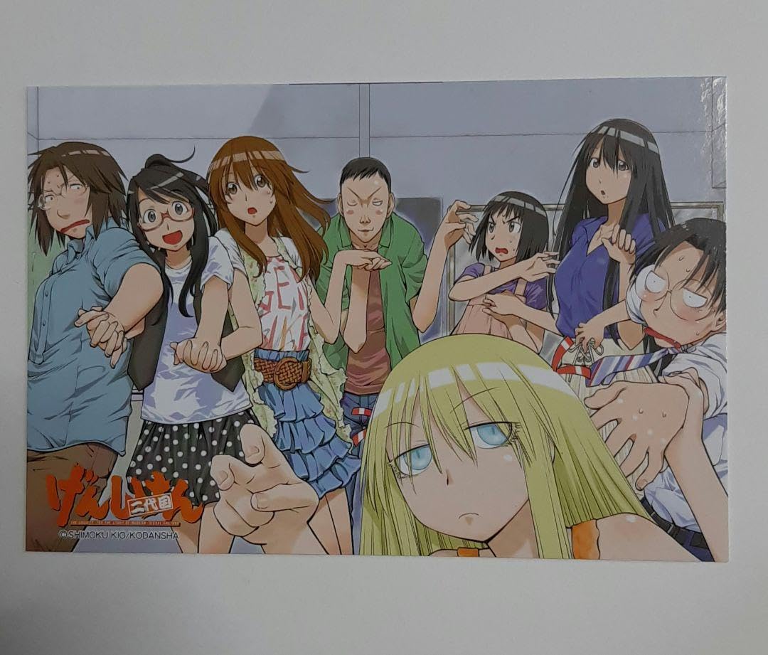 げんしけん　二代目　購入特典ポストカード Amazon | げんしけん 二代目 ポストカード | ポストカード・絵柄付