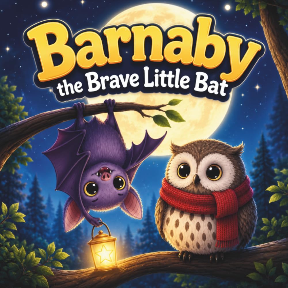 Barnaby the Brave Little Bat: A Heartwarming Bedtime Story About Courage, Friendship, and Overcoming Fear of the Dark for Kids Ages 3-7