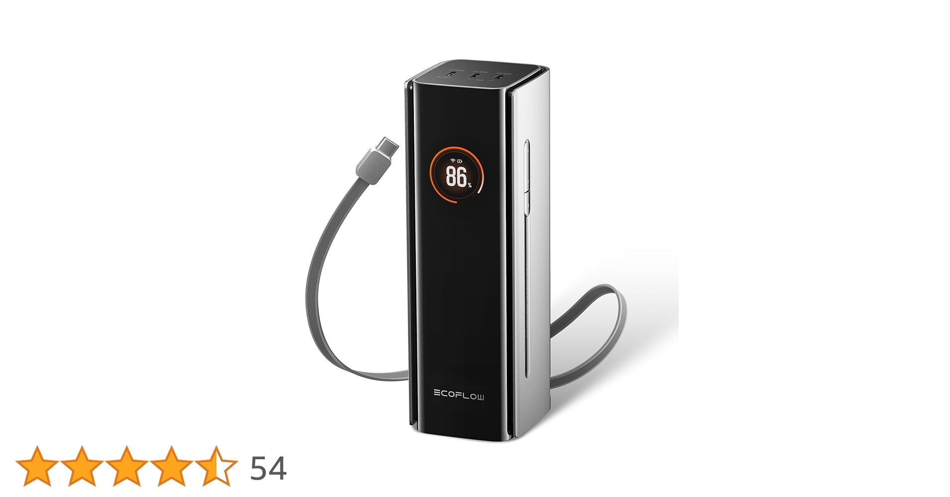 Amazon | EcoFlow RAPID Pro モバイルバッテリー 27650mAh 140W【大