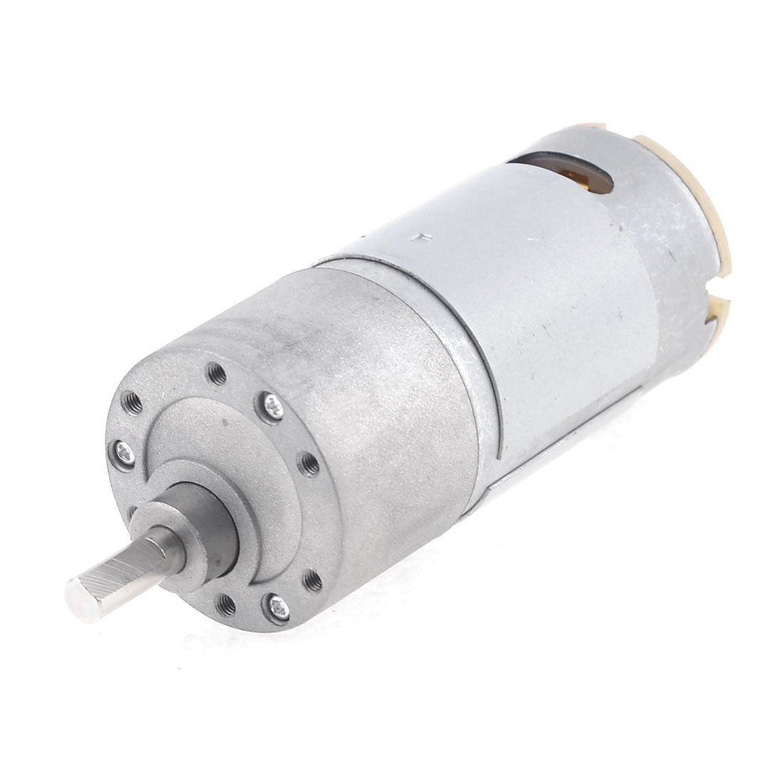 sourcing map High Torque Speed Reducing Cylinder DC Gear Motor DC12V 10RPM