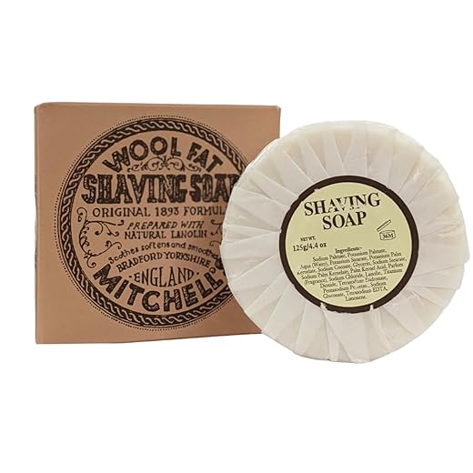 Mitchell's Wool Fat Shaving Soap Refill by Mitchell's